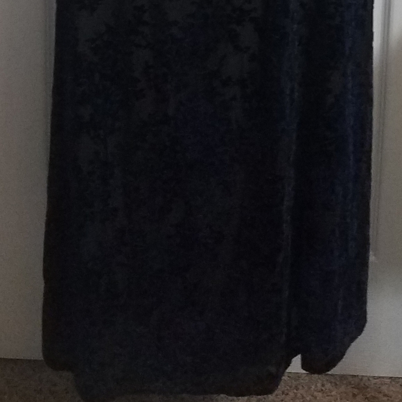 Dress the Population Black Velvet Wrap Dress NWT Size XL - Picture 11 of 11
